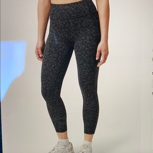 Lululemon invigorate high rise leggings (orange)